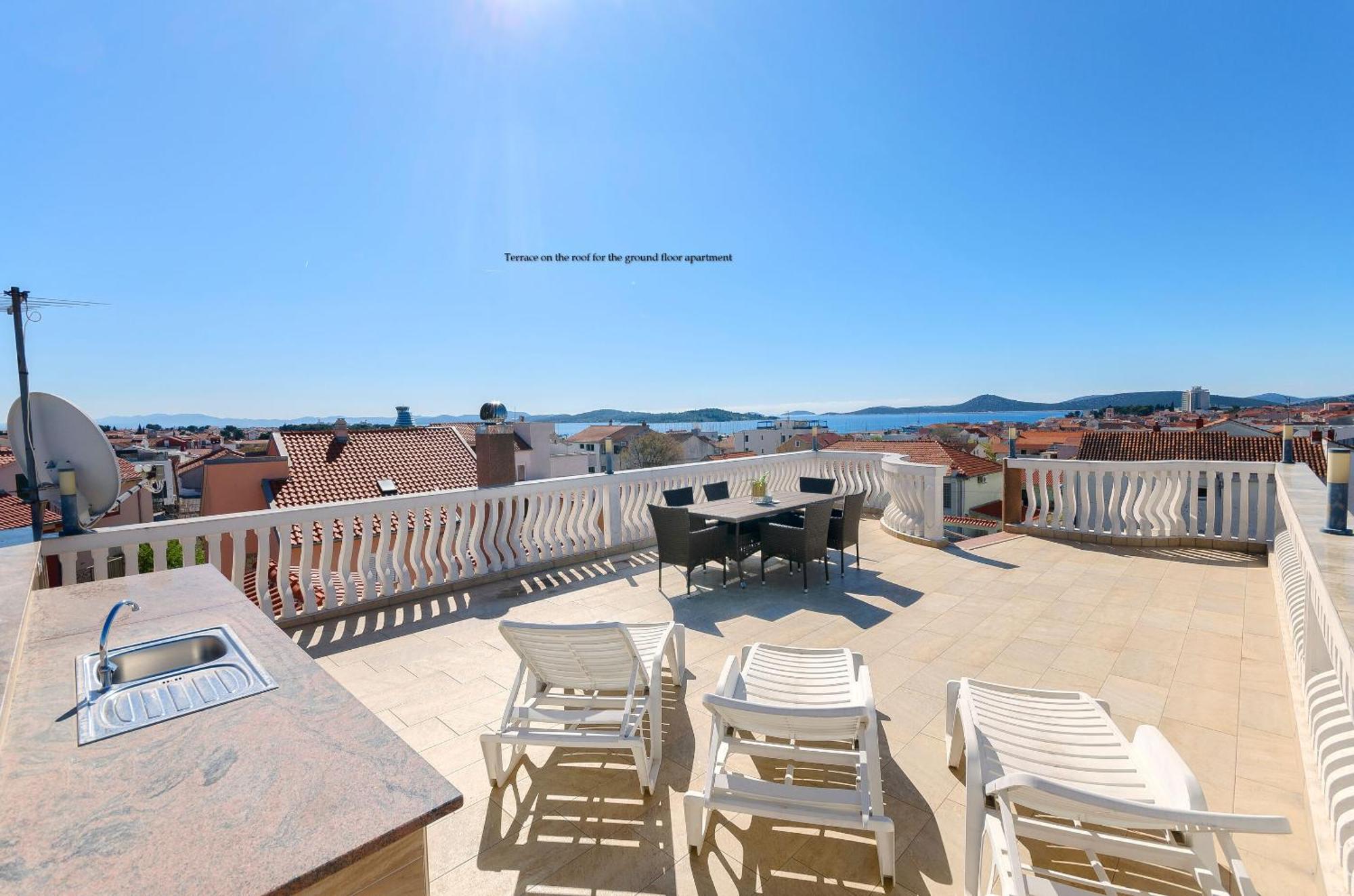 Apartment Ani Vodice Exterior foto